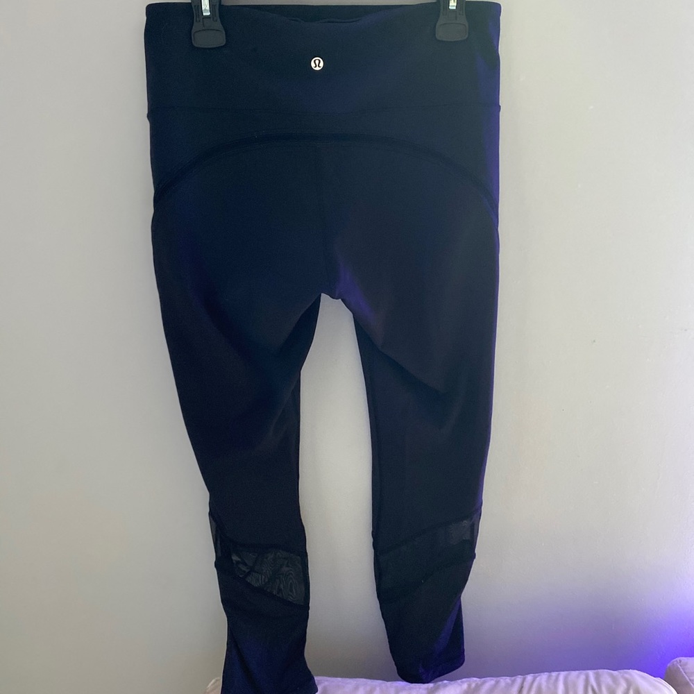 Black Lululemon leggings size 12